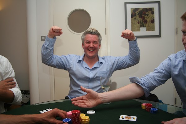 Fluke's dealer's-choice home game — 30 May 2008